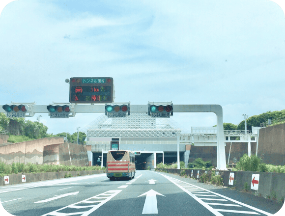 東京湾アクアライン　木更津方面