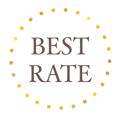 BEST RATEのマーク